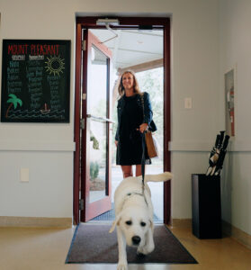 Walking Through Entry Door Mount Pleasant Cropped